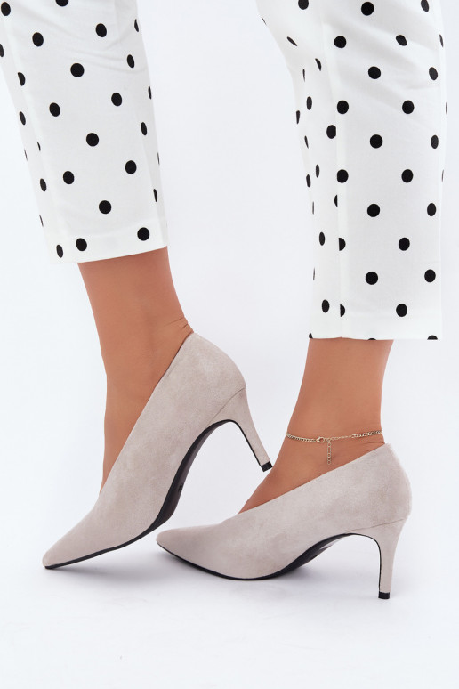 Damen Schuhe aus Wildleder in Grau Brenya