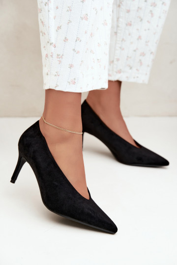 Damen Schuhe aus Wildleder in Schwarz Brenya 2