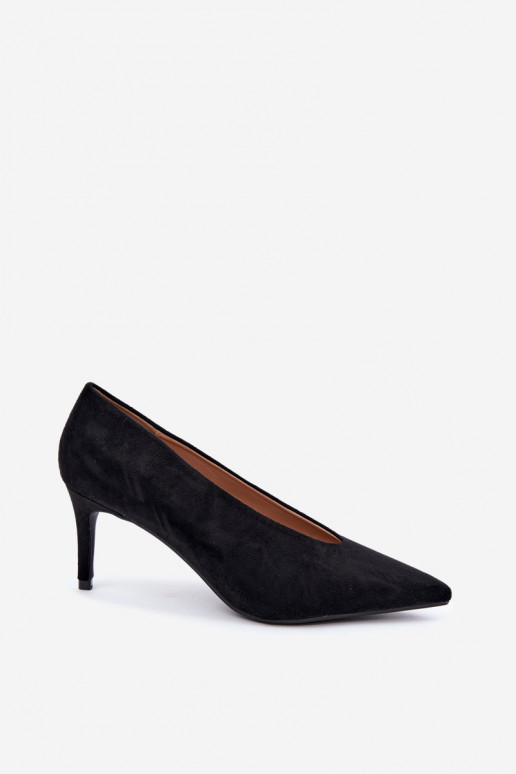 Damen Schuhe aus Wildleder in Schwarz Brenya