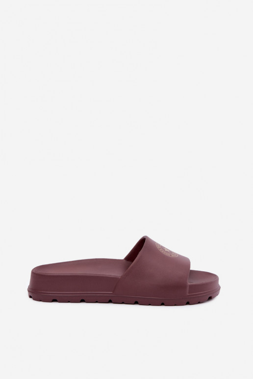 Damen leichte Hausschuhe Big Star UU274075 in brauner Farbe