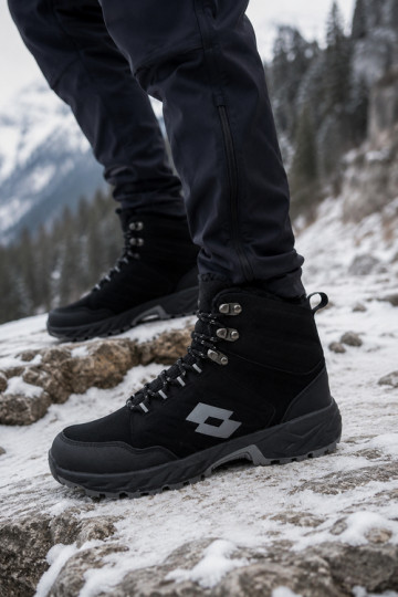 Winterschuhe Trekas für Männer isoliert LOTTO 2401210U KETCHAM schwarz