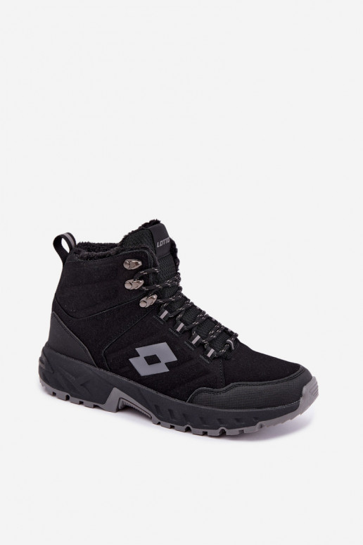 Winterschuhe Trekas für Männer isoliert LOTTO 2401210U KETCHAM schwarz
