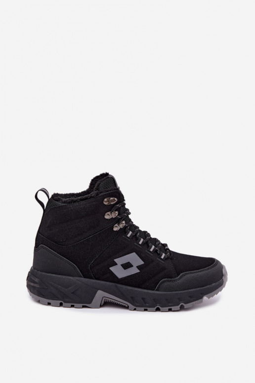 Winterschuhe Trekas für Männer isoliert LOTTO 2401210U KETCHAM schwarz