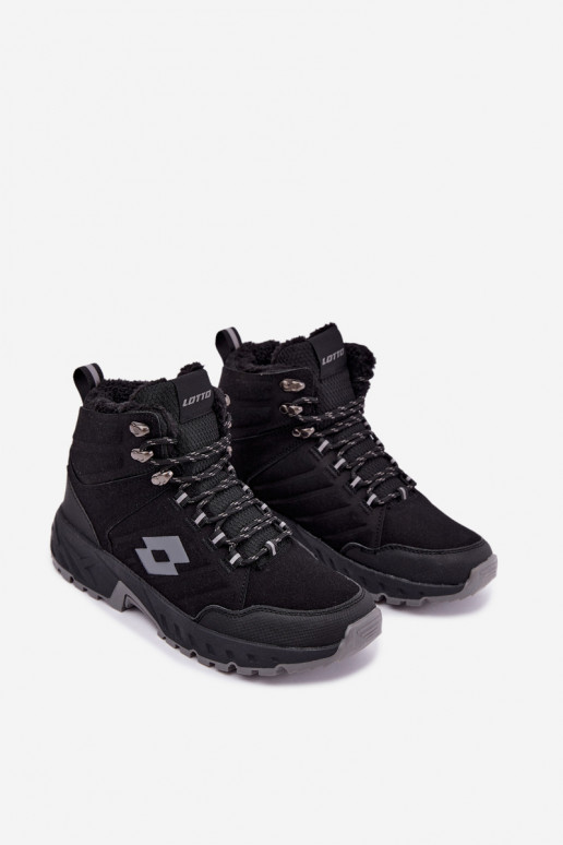 Winterschuhe Trekas für Männer isoliert LOTTO 2401210U KETCHAM schwarz