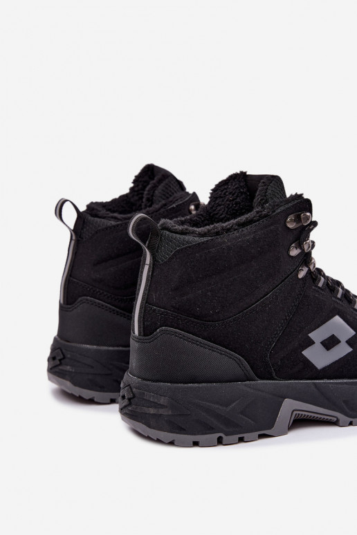 Winterschuhe Trekas für Männer isoliert LOTTO 2401210U KETCHAM schwarz