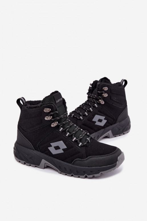 Winterschuhe Trekas für Männer isoliert LOTTO 2401210U KETCHAM schwarz