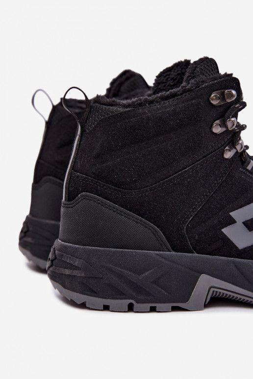 Winterschuhe Trekas für Männer isoliert LOTTO 2401210U KETCHAM schwarz