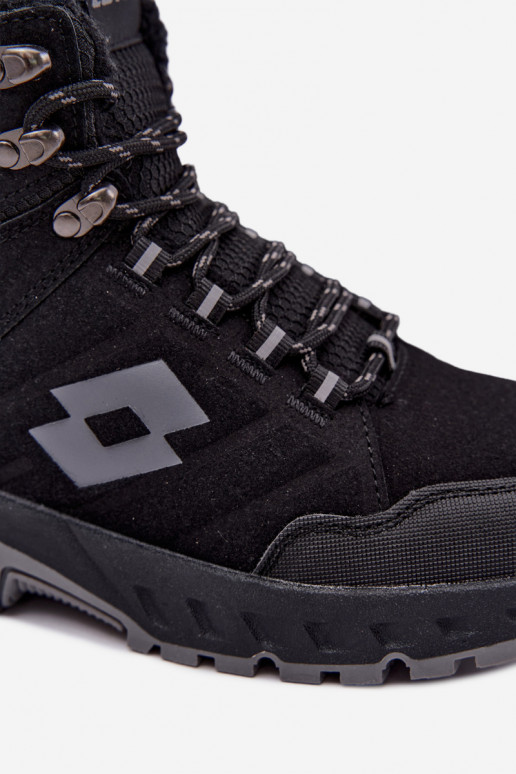 Winterschuhe Trekas für Männer isoliert LOTTO 2401210U KETCHAM schwarz