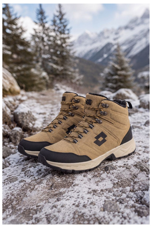Winterschuhe Trekas für Männer isoliert LOTTO 2401210U KETCHAM braun
