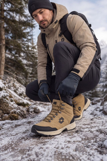 Winterschuhe Trekas für Männer isoliert LOTTO 2401210U KETCHAM braun 2