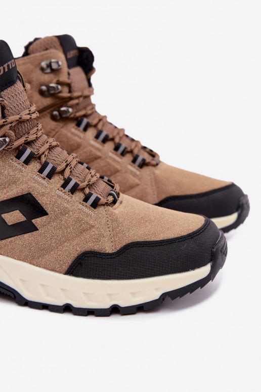 Winterschuhe Trekas für Männer isoliert LOTTO 2401210U KETCHAM braun