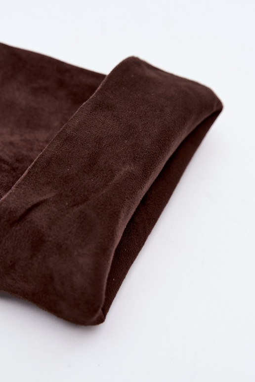 Stiefeletten mit Absatz in Schokolade Adoria