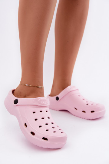 Aderis rosa leichte Clogs