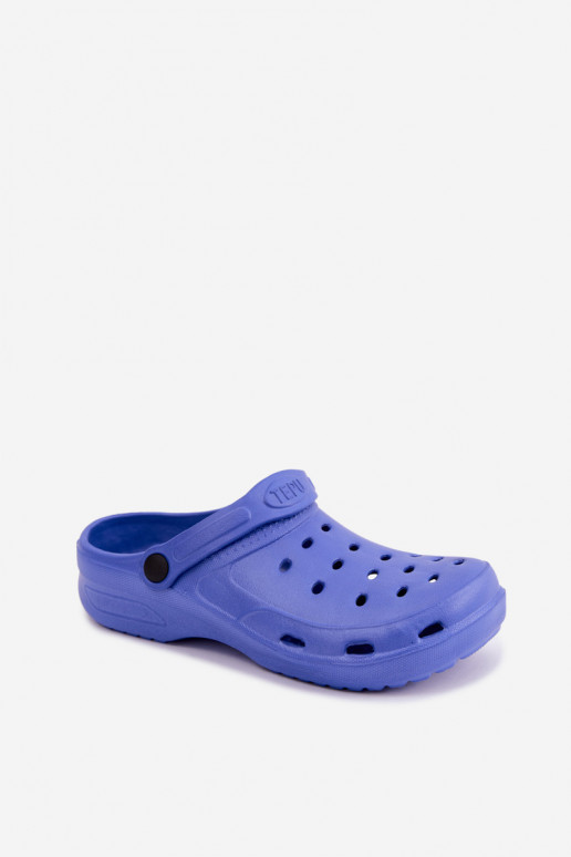 Aderis dunkelblaue leichte Clogs