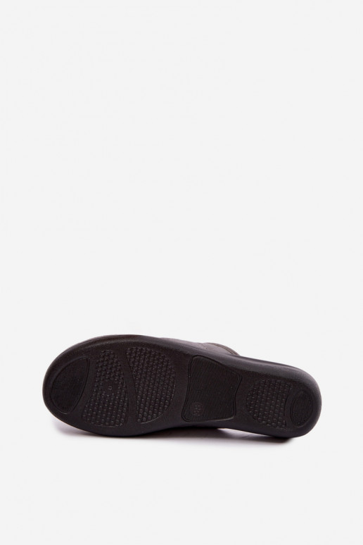 Pantoletten in grauer Farbe Inblu CF000052