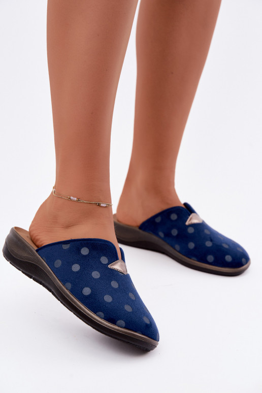Damen Hausschuhe Inblu OD000014 dunkelblau