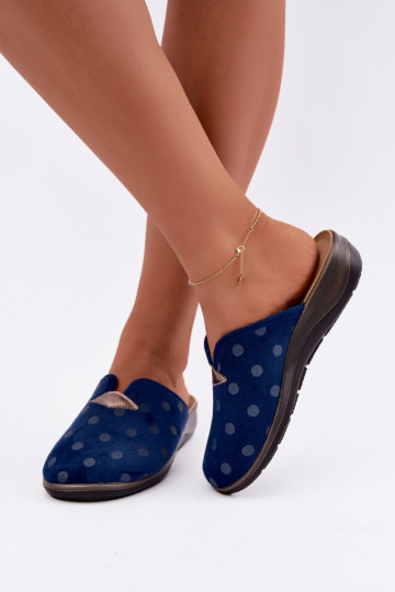 Damen Hausschuhe Inblu OD000014 dunkelblau 2