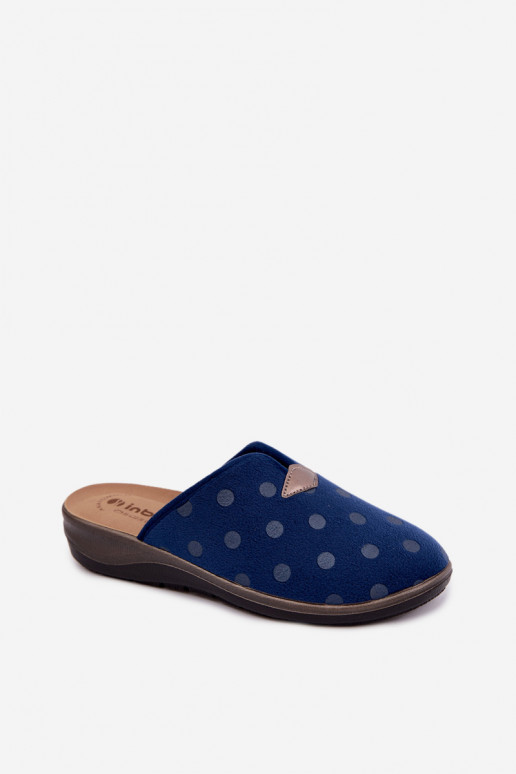 Damen Hausschuhe Inblu OD000014 dunkelblau
