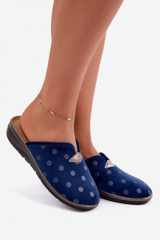 Damen Hausschuhe Inblu OD000014 dunkelblau