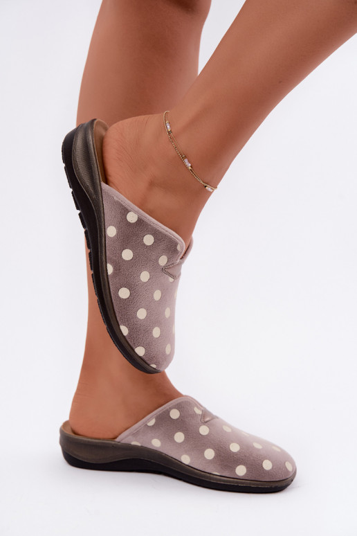 Damen Hausschuhe Inblu OD000014 grau