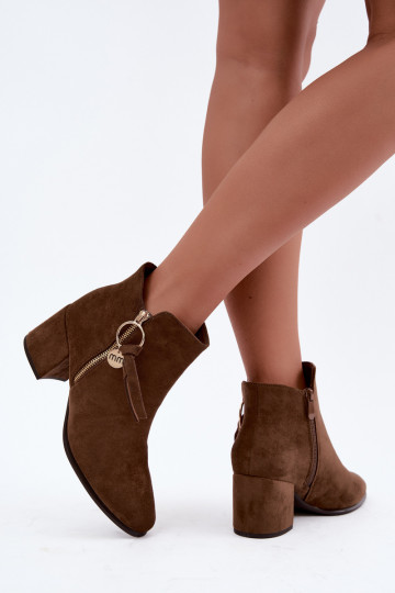 Imara khaki Stiefeletten mit Absatz 2