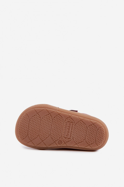 Leder Schuhe für Kinder Barefoot FRODDO G2130380-3 in Rosa