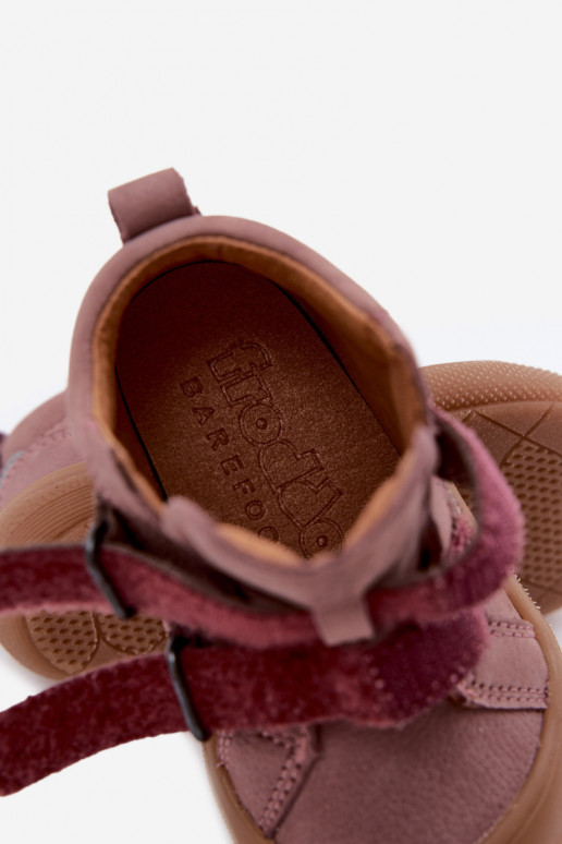 Leder Schuhe für Kinder Barefoot FRODDO G2130380-3 in Rosa