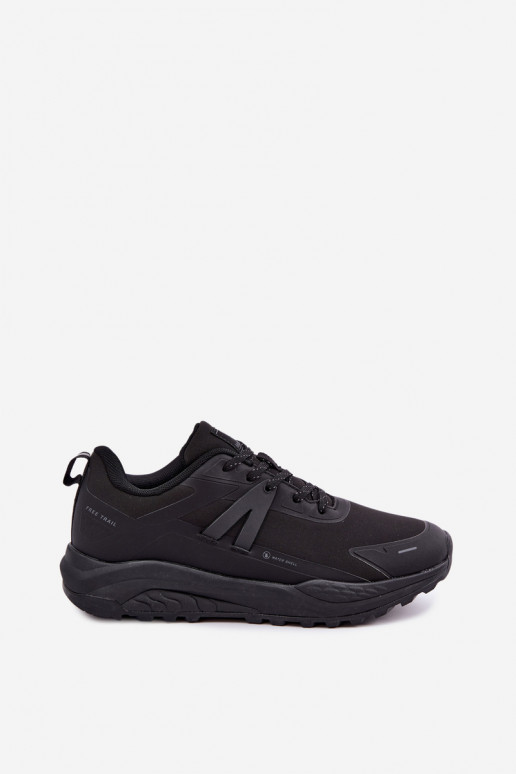 Wasserdichte Herrenschuhe Outdoor in Schwarz Elroy