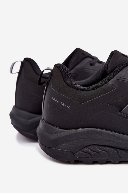 Wasserdichte Herrenschuhe Outdoor in Schwarz Elroy