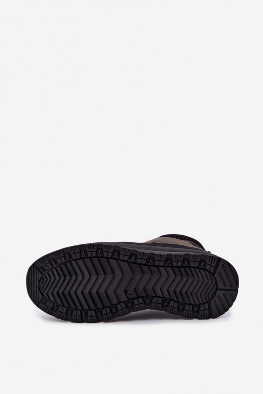 Isolierte Wanderschuhe für Männer in Grau Nivelle