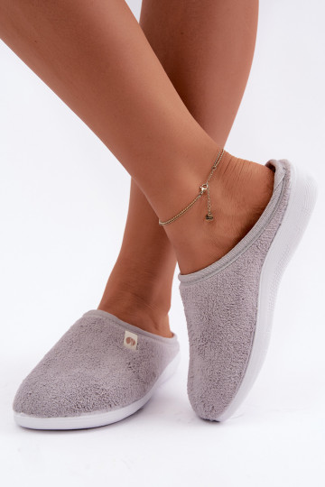 Graue Damen-Hausschuhe Inblu EC000102 2