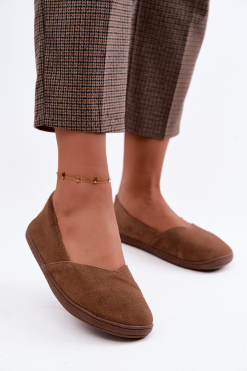 Ballerinas Feminin BarefootErmöglichtturalnego aus INildlederu braune Farbe Mirelia 2