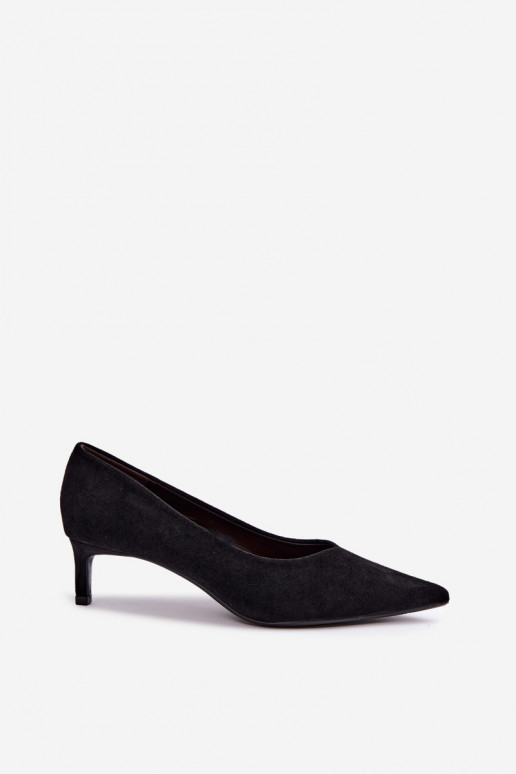 Spitze Schuhe in Schwarz Tadela