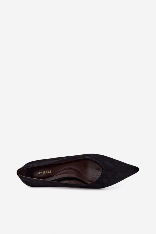 Spitze Schuhe in Schwarz Tadela