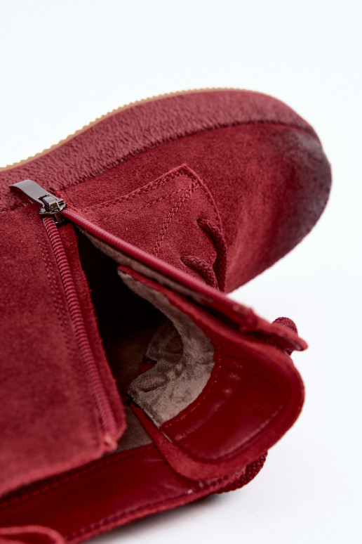 Haut INildlederschuhe Feminin sich Zuarm laufen Artiker 59C1131 Burgund
