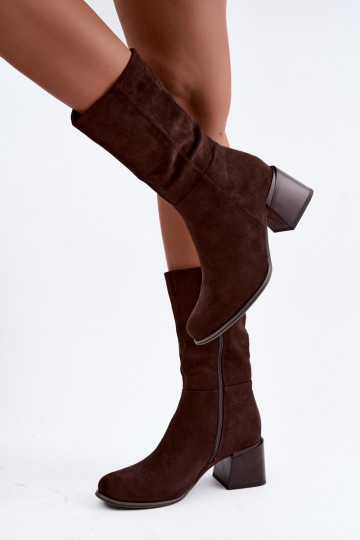 aus INildleder Stiefel Klocke sich Zuarm laufen CzekoladoZue Lavenia