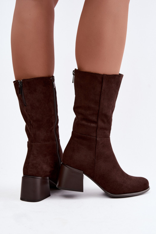 aus INildleder Stiefel Klocke sich Zuarm laufen CzekoladoZue Lavenia