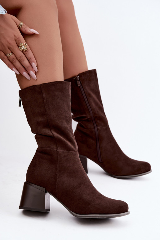 aus INildleder Stiefel Klocke sich Zuarm laufen CzekoladoZue Lavenia
