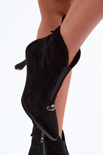 Haut INildlederschuhe Feminin mit Absätzen sich Zuarm laufen T.Sokolski S2 Z26-281 schZuarze Farbe 2