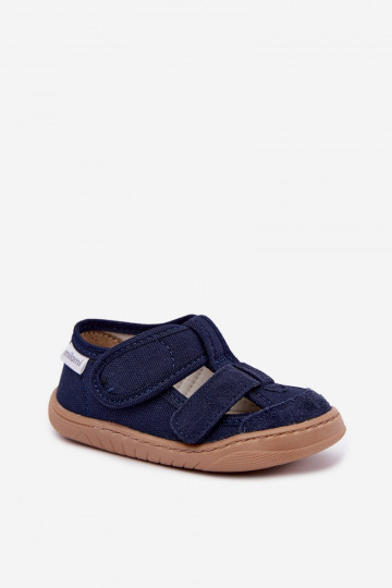 Kinderschuhe Barefoot Milami in Dunkelblau Lumi