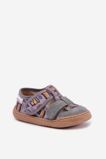 Kinderschuhe Barefoot Milami in Grau Lumi