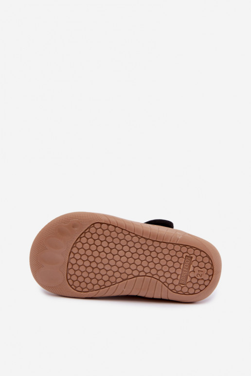 Kinderballettschuhe mit Leopardenmuster sandfarben Caelia
