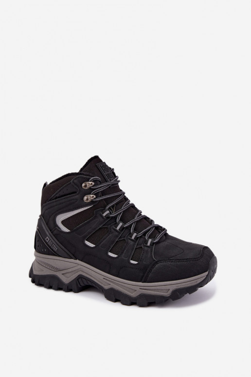 isolierte Wanderschuhe für Herren Big Star UU174317 in schwarzer Farbe