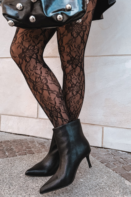 Stiefeletten mit dünnen Absätzen und Isolierung, zum Hineinschlüpfen Big Star UU274494 schwarz