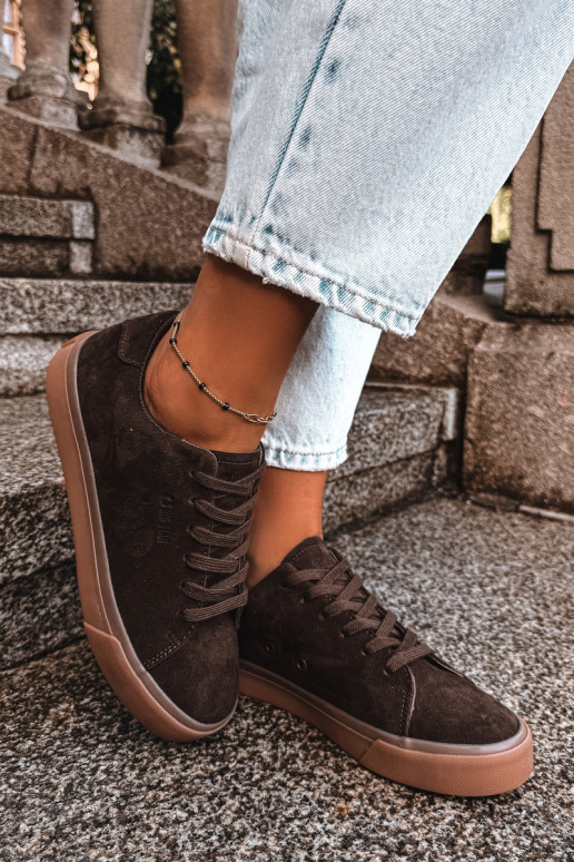 Damen Sneaker Big Star UU274243 schokoladenfarbe