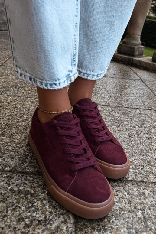 Damen-Sneaker Big Star UU274242 in Bordeaux