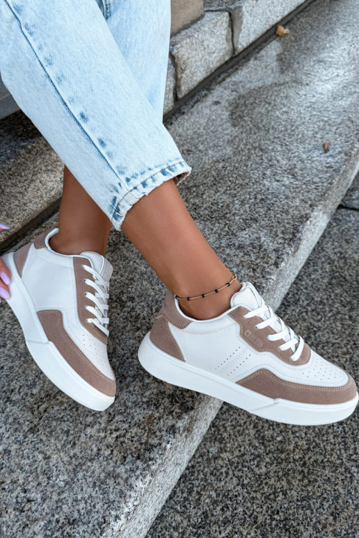 Damen-Sneaker Big Star UU274275 in Sand