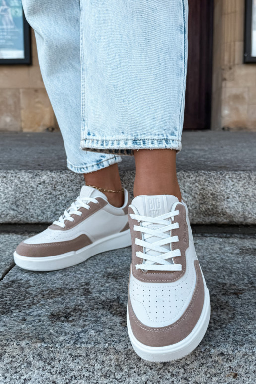 Damen-Sneaker Big Star UU274275 in Sand