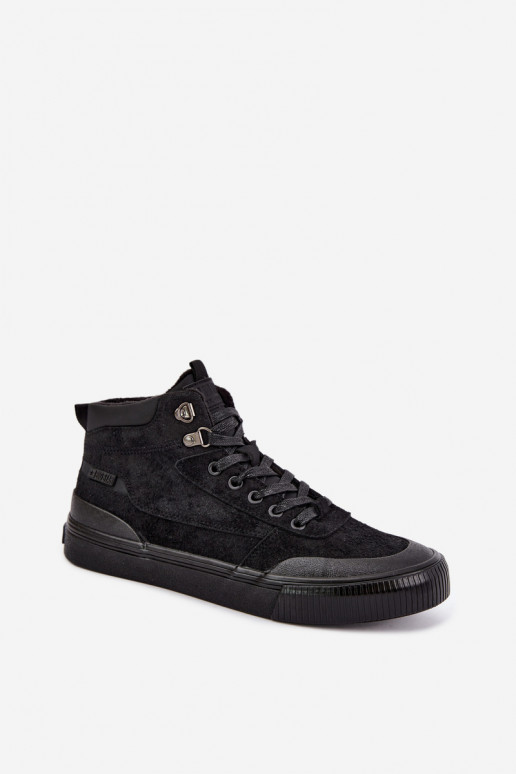 Wärmende Herren Freizeitschuhe Big Star UU174305 in Schwarz