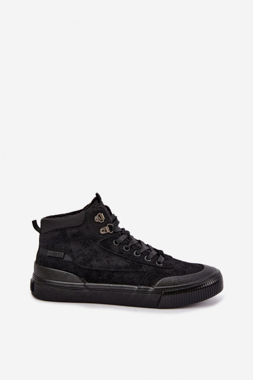 Wärmende Herren Freizeitschuhe Big Star UU174305 in Schwarz